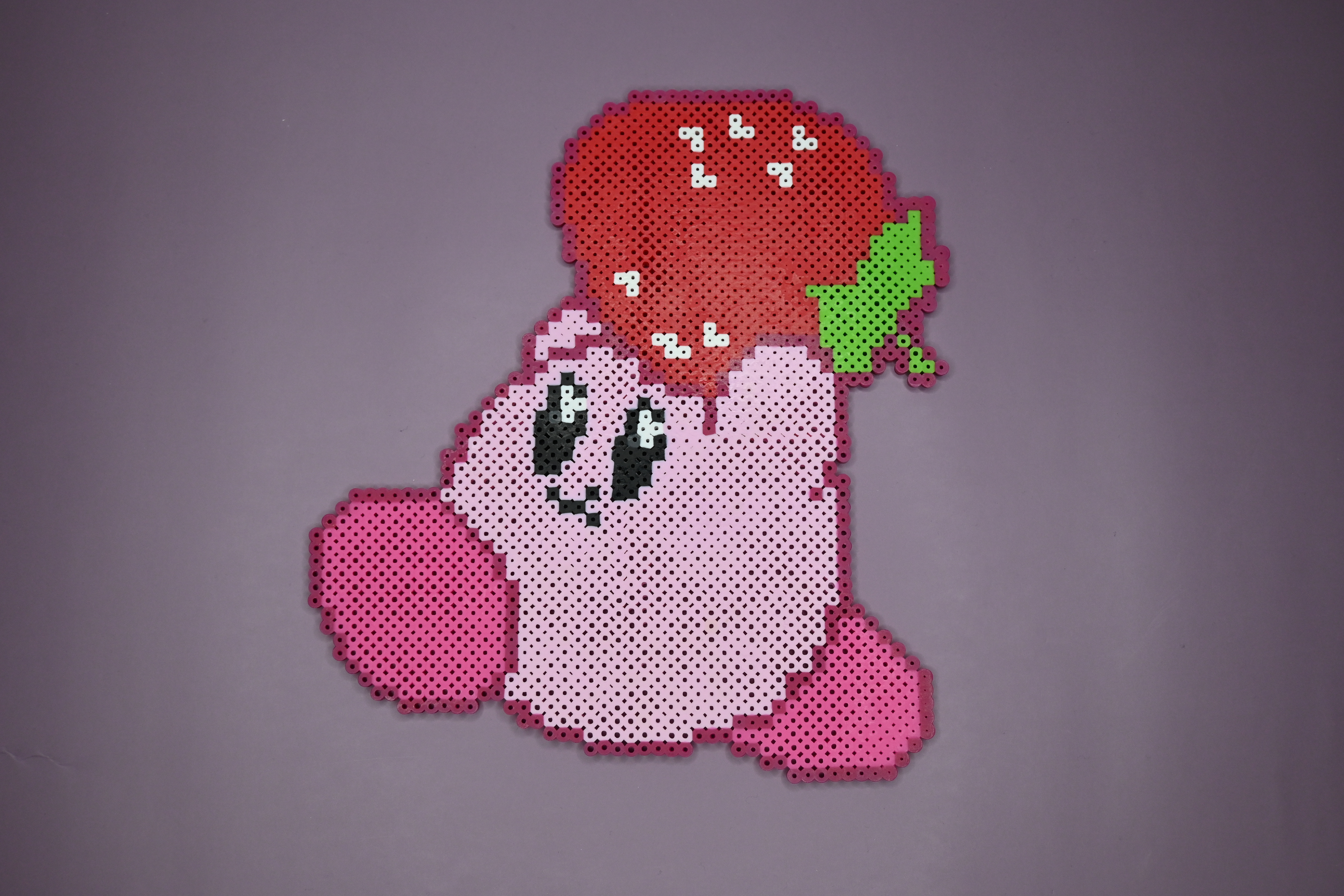 Kirby Fuse Bead Art